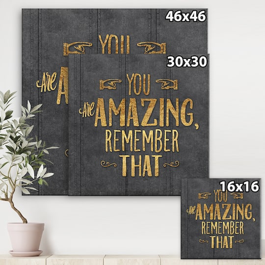Designart - Gold Amazing